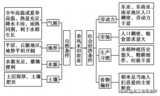 农业地域类型总结