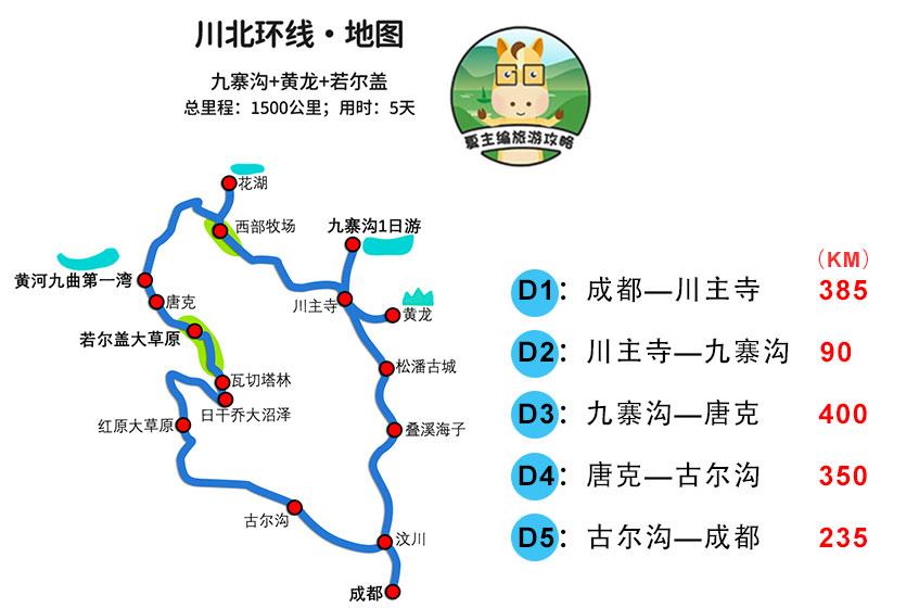 四川九寨沟旅游攻略（红原若尔盖九寨沟自驾游）