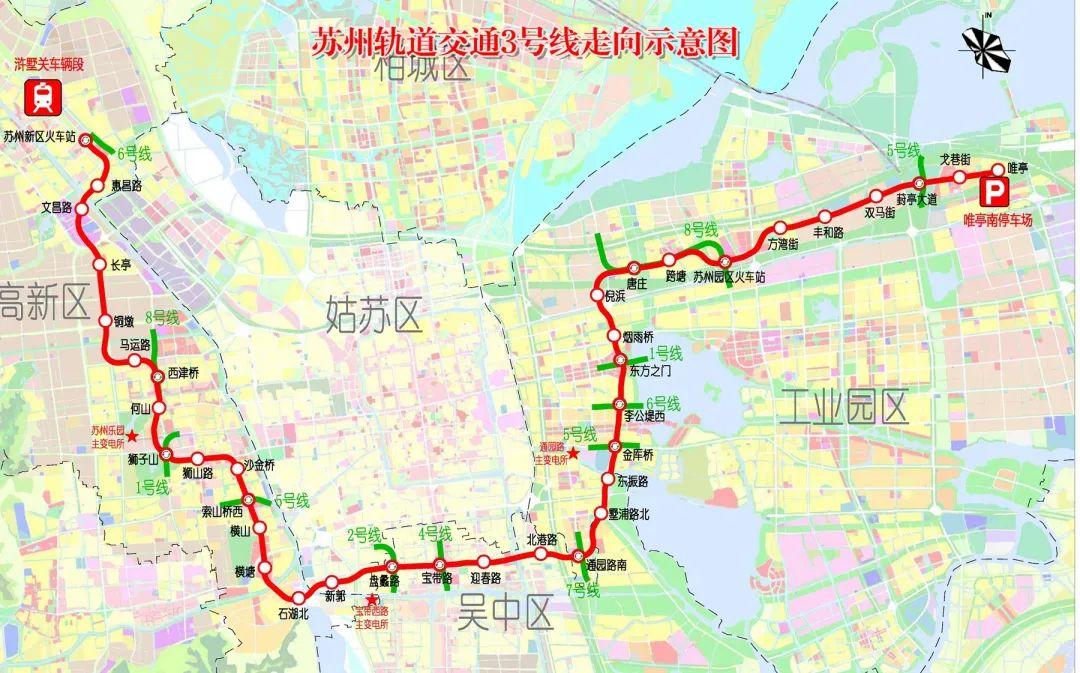 苏州地铁规划（苏州29条地铁线路图一览）