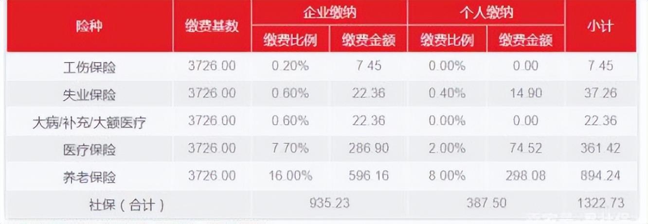 成都市社保缴费标准（成都社保涨幅）