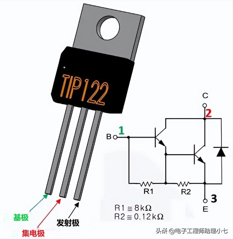 tip122参数(TIP122是什么管？TIP122 参数详解带你快速搞懂TIP122)