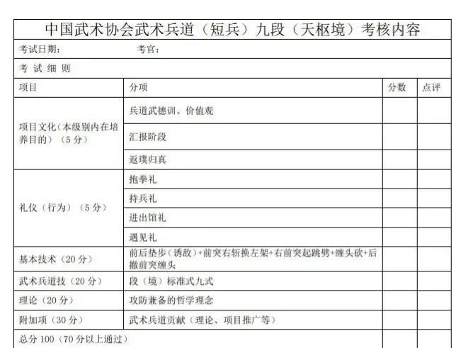 武术九段(武术兵道等级划分：天枢九段不如劈砖三块)