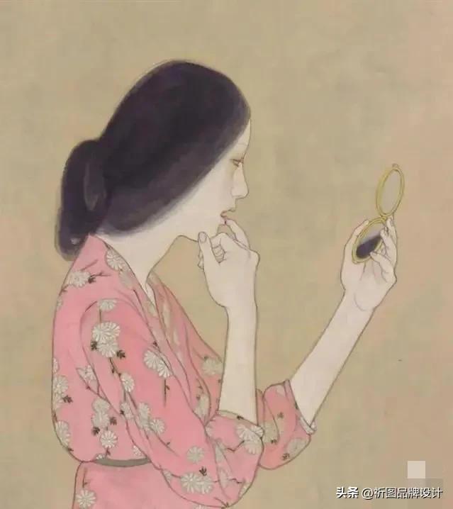 人体绘画(日本画家唯美工笔人体绘画作品欣赏)