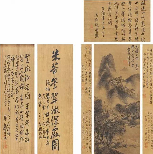 元代文人画(历代文人画代表山水图（高清）)