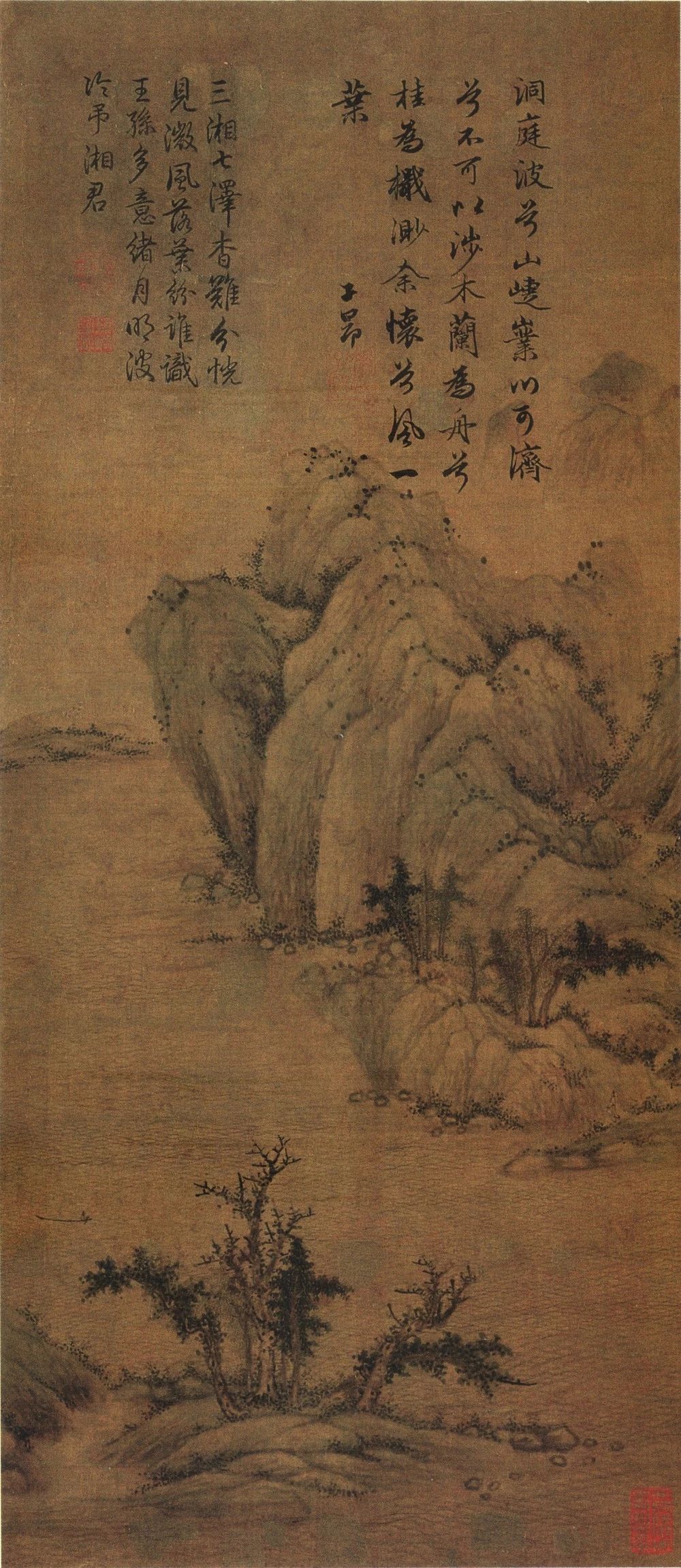 元代文人画(历代文人画代表山水图（高清）)