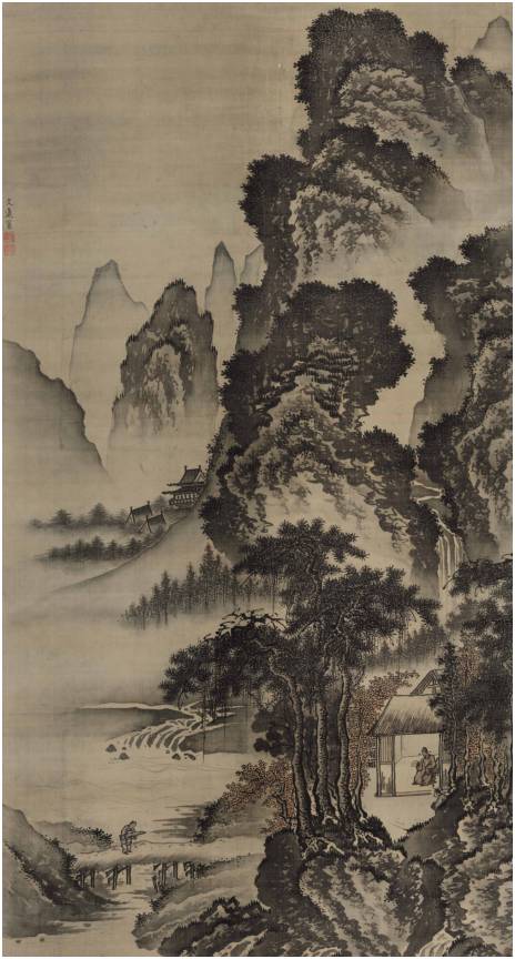 元代文人画(历代文人画代表山水图（高清）)