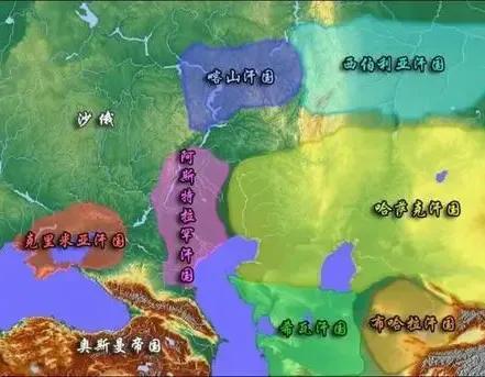 克里米亚汗国(克里米亚汗国、喀山汗国和阿斯特拉罕汗国)