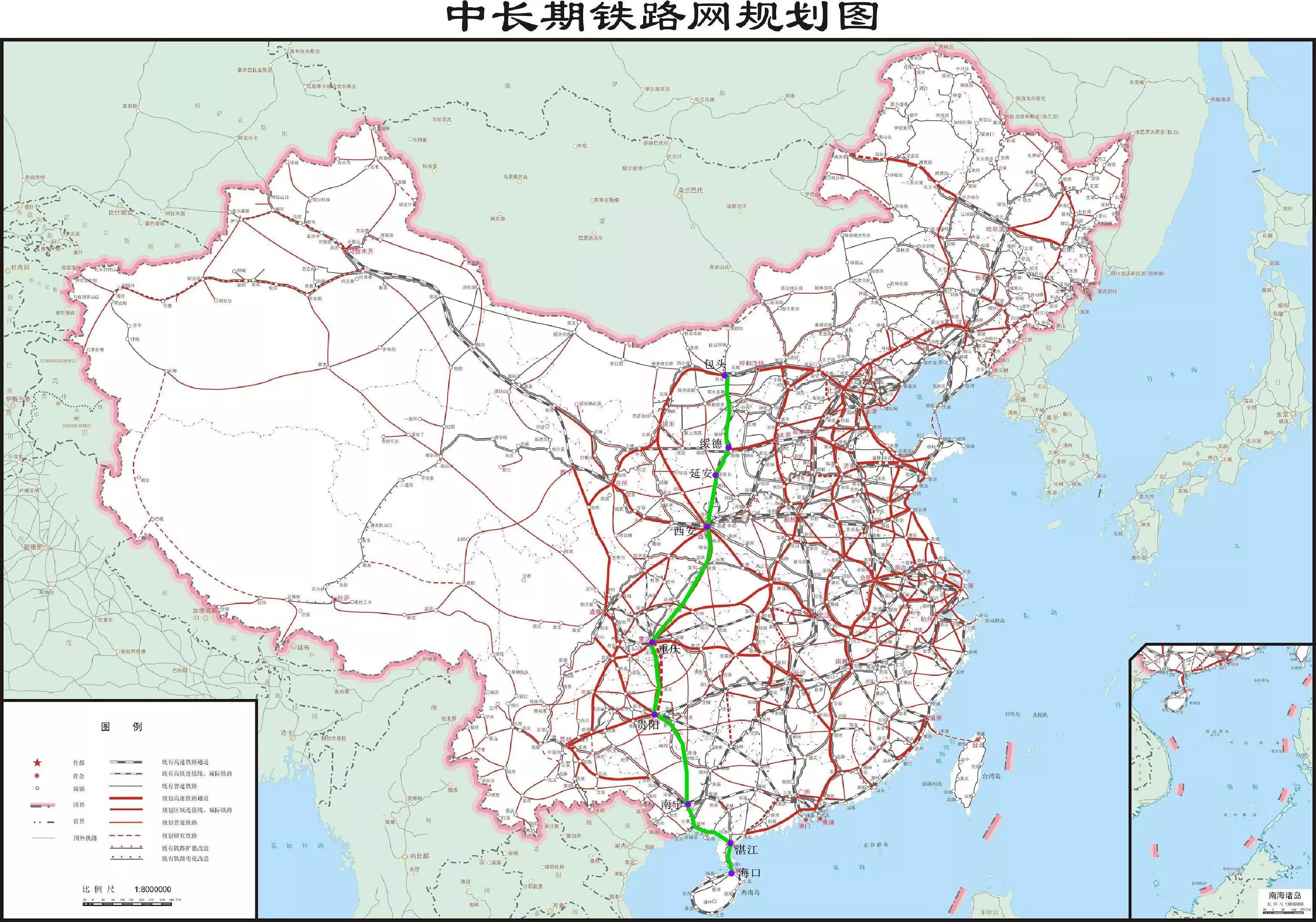 包海高铁(包海高铁通道设计时速350km的里程可以排进16个通道前五位)