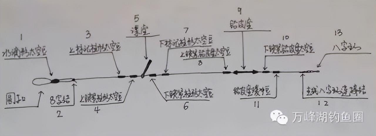 台钓线组(钓大鱼用台钓线组的绑法技巧)