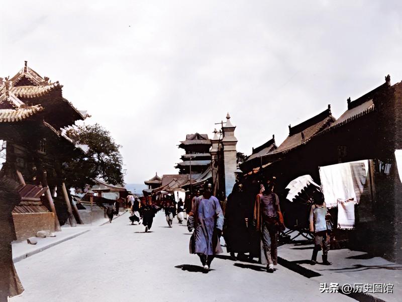 太原冠名为龙城的由来(老照片：100年前的太原，醉美龙城，三晋文脉源远流长)