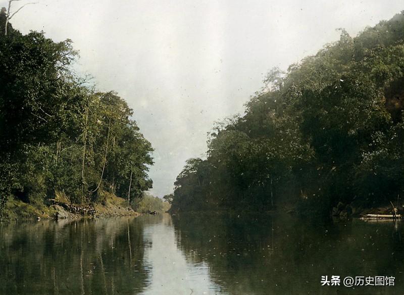 100年前的云南(老照片：120年前的云南，山川河流美如画，亚洲象与人和谐相处)