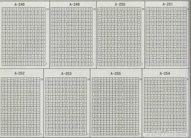 棒针毛衣编织图解(棒针编织毛衣花样图解大全 70多款全上下针集合图解)