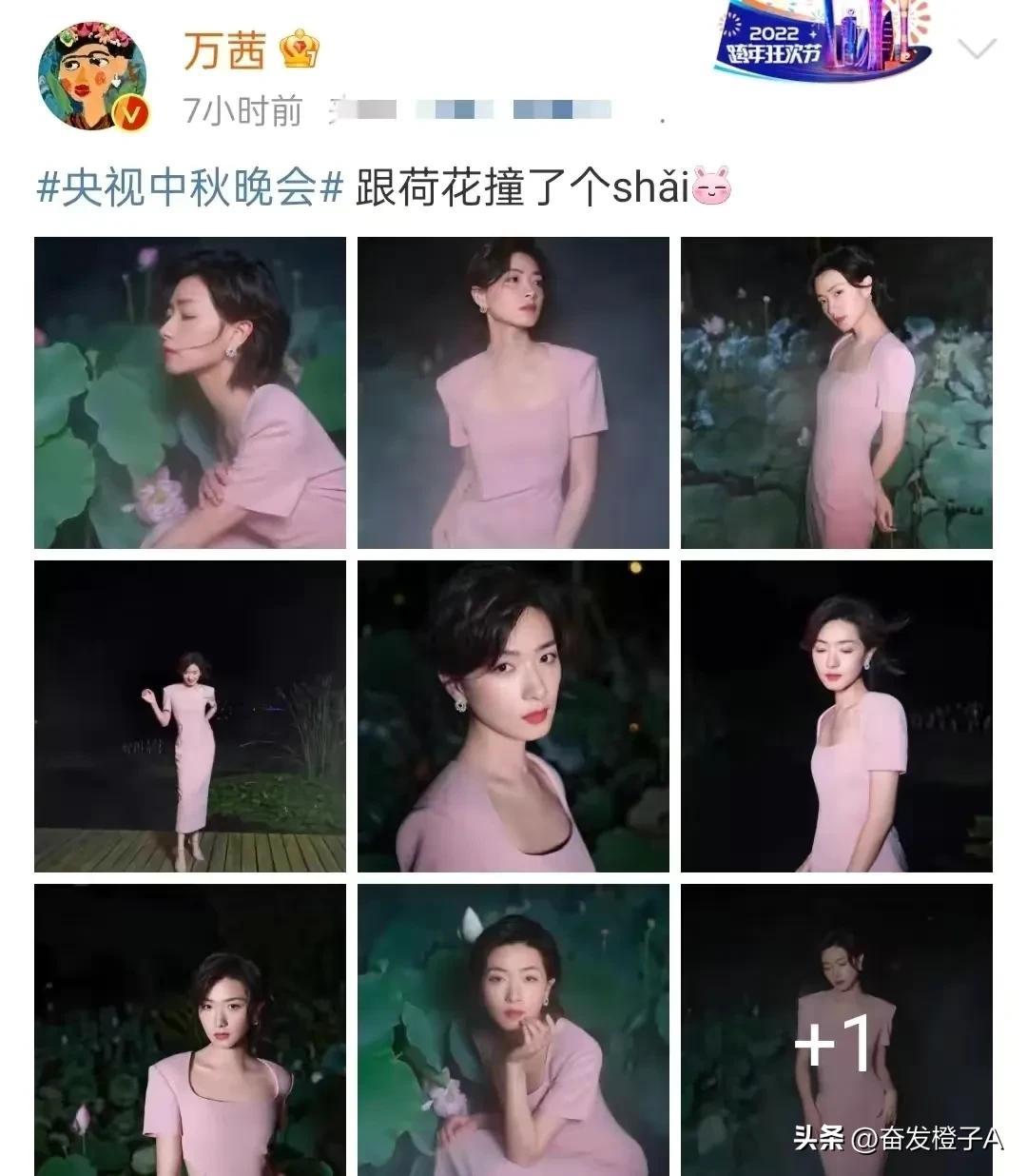 明星镂空装(盘点众位女明星中秋节造型，镂空装的景甜也太美了)