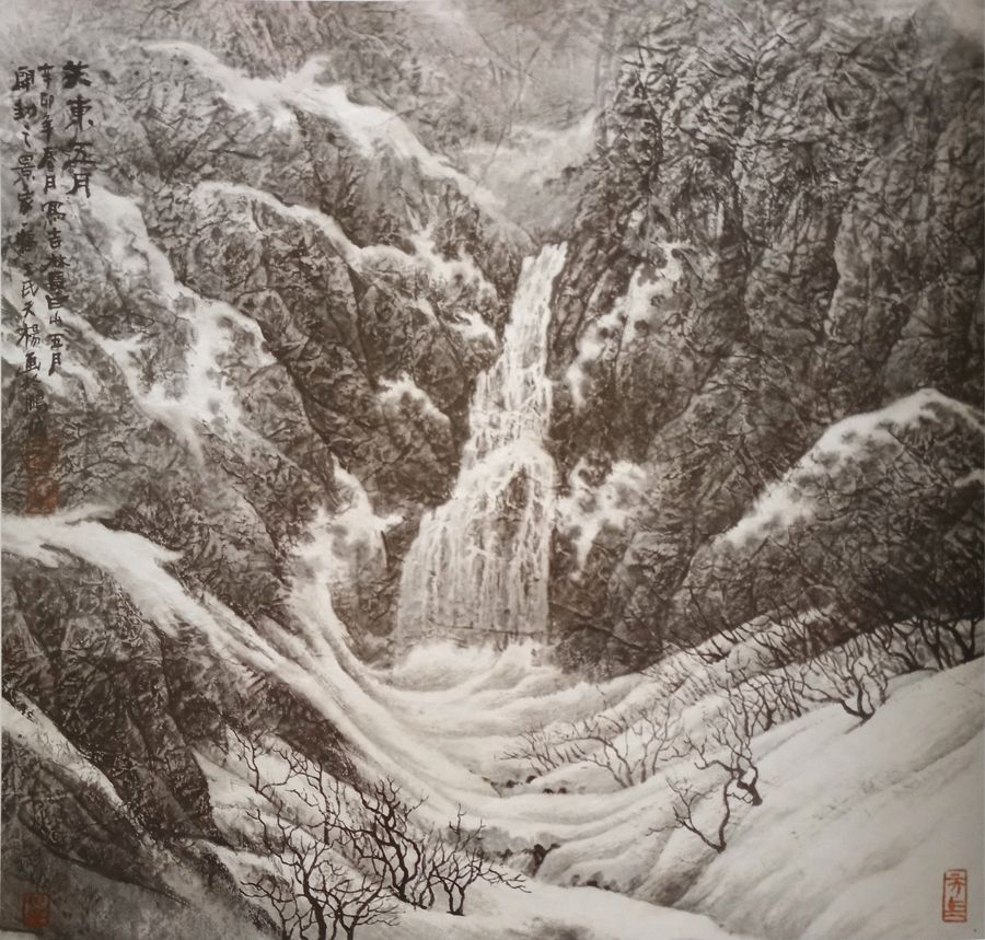 雪怎么画（终于找到雪景画法步骤了！）-第9张图片-索考网